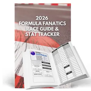2026  FORMULA FANATICS RACE GUIDE & STAT TRACKER