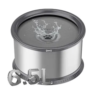 UPSKY Slow Food Bowl Accessory for 6.5 Liter (1.6 Gallon) Extra Large Capacity Stainless Steel Spill Resistant Slow Food Bowl for Large Dogs and Multiple Pet Families