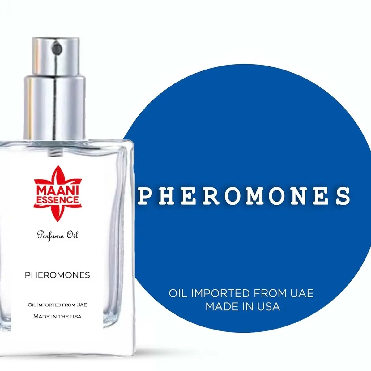 Maani Essence Pheromone Eau de Parfum, Intense Long-Lasting Fragrance to Boost Confidence, Smells Like Her Loss Scent, 12-14 Hours, Fragrance Intense
