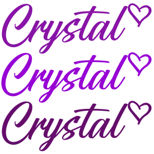 Custom Cursive Name Decal - Personalized Name Decoration in Premium Vinyl with Strong Adhesive for Laptops Water Bottles and Cars Indoor Use