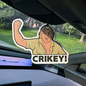 Car Air Freshener with Rearview Mirror Hanging & Vent Clip, Natural Material Scented Sheets, Long-Lasting 90 Days, Alcohol-Free, Unisex Gift, Car Fragrance