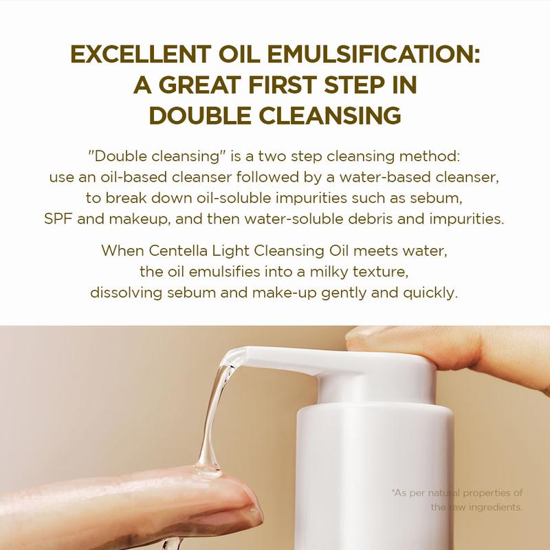 [SKIN1004 Official Shop] Double Cleansing Duo - Centella Cleansing Oil & Ampoule Foam, Blackhead Care, Double Cleansing, Daily Skincare