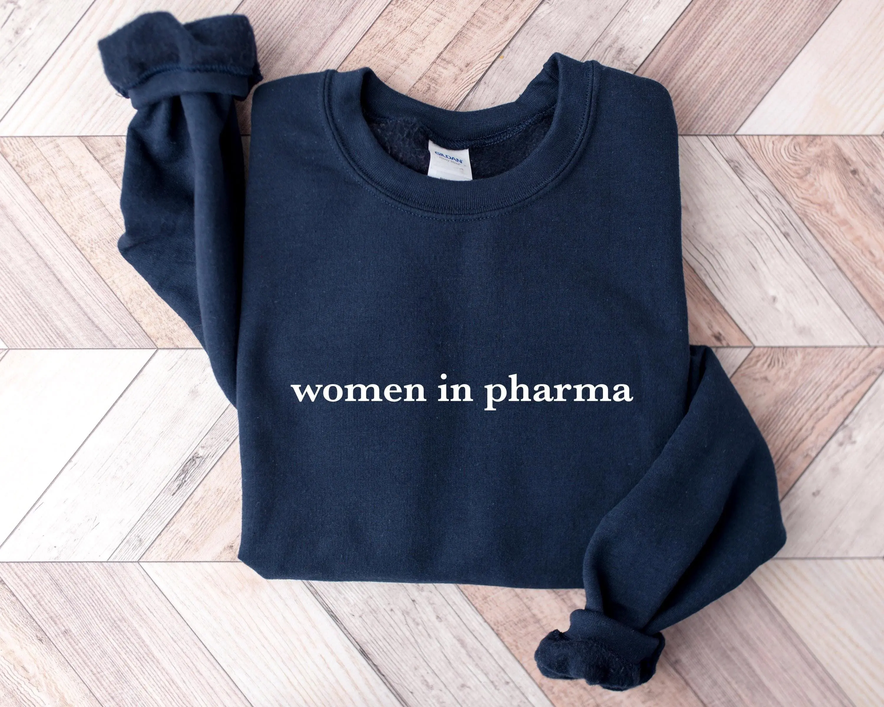 Women in Pharma Sweatshirt, Gift for Pharma Tech, Pharmaceutical Engineer Gift, Pharmaceutical Pharma Squad Gift Sweater, Pharmacology Gift Cotton Fit