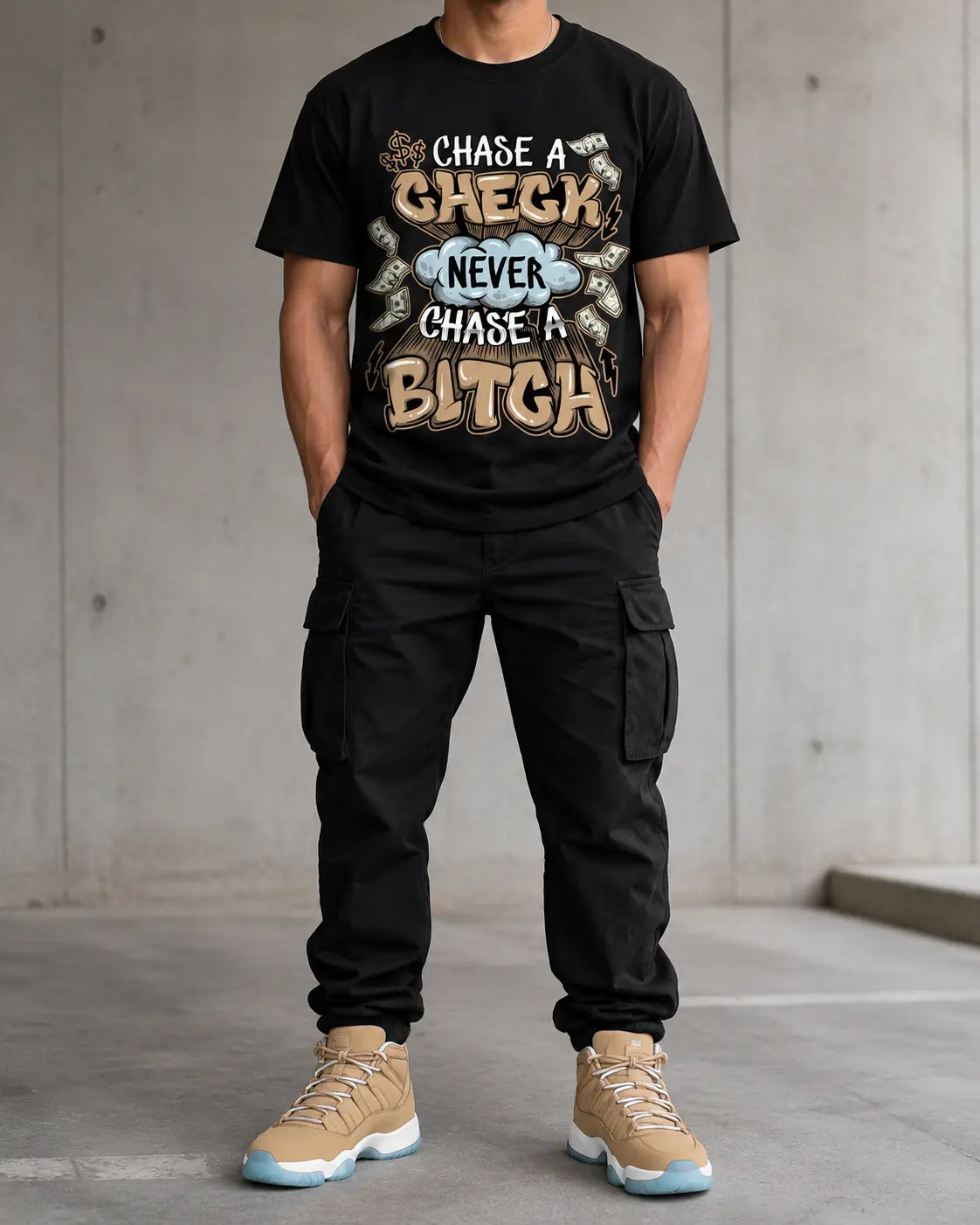 Chase A Check Shirt To Match JD 11 H Town, JD 11 H Town Sneaker Mactching Shirt, JD Match Tee Unisex