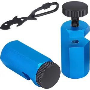 Tall Stair Gauges for Framing Square with Holder and Carabiner Stair Guage Knobs Tool for Circular ,Stair Guides  for Rafter Gauge Clamps Blue kit