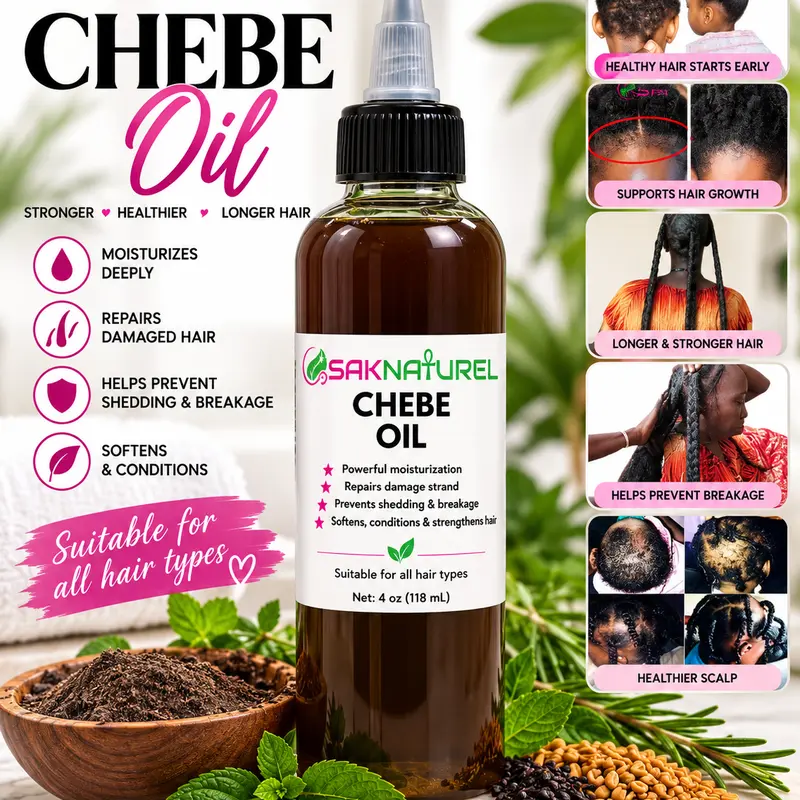 CHEBE HAIR GREASE Oil Rosemary Fenugreek Hair Growth oil - Long Hair - Thick Hair - Fast Hair Growth - Ayurverdic Hair growth oil - Rosemary Hair Oil - scalp care Hair growth oil - Indian Hair Growth oil - Chebe Hair Growth Oil Organic - Herbal Haircare