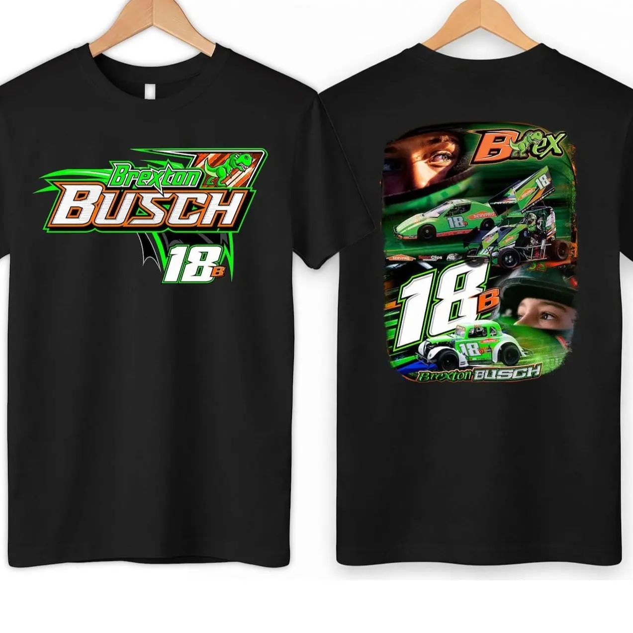 Brexton Busch Shirt Unisex Double-sided Fashion Clothing