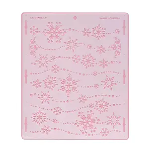 Flexible Holiday Cake Decorating Stencil, Bakeware Kitchen Decorating Tool