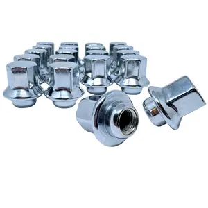 Snowflake Mag Style 7/16"-20 Lug Nuts for Corvette C1 C2 C3 Camaro 1976-1981 Cutlass Pontiac 20-Piece Kit Chrome-Finished Rust-Proof for Aluminum Wheels