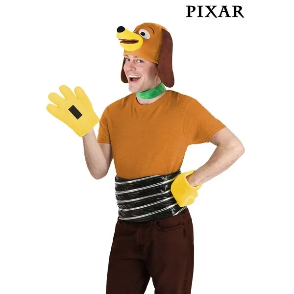 Adult Disney and Pixar Toy Story Slinky Dog Costume Kit (© Disney/Pixar), Belt, Polyester