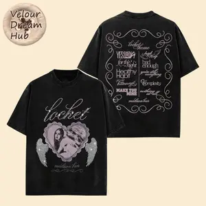 Madison Beer - Locket Album Track List Shirt - The Locket Tour 2026 High Quality Vintage R&B Graphic Tee Streetwear Music Merch Unisex Cotton T-Shirt Gift for Fans and Music Lovers