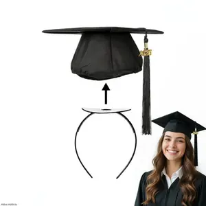 Graduation Cap Non Slip Headband For Bachelor Master Ceremony With Secure Fix Design For Graduates US Design summervibes