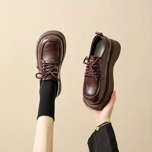 New Thick-Soled Loafers, Versatile Retro Trendy Shoes.