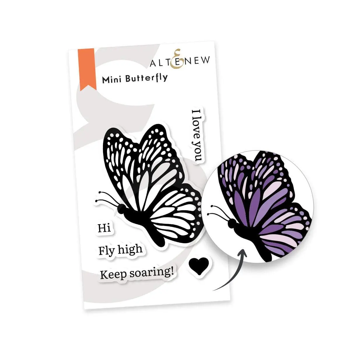 Mini Butterfly Stamp Set