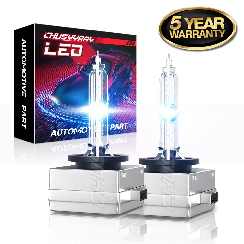 FIT Lincoln MKS 2009 2010 2011 2012 2013 2014 2015 2016 Pair D3S Front HID Headlights Bulbs Kit High/Low Beam Lightbulb