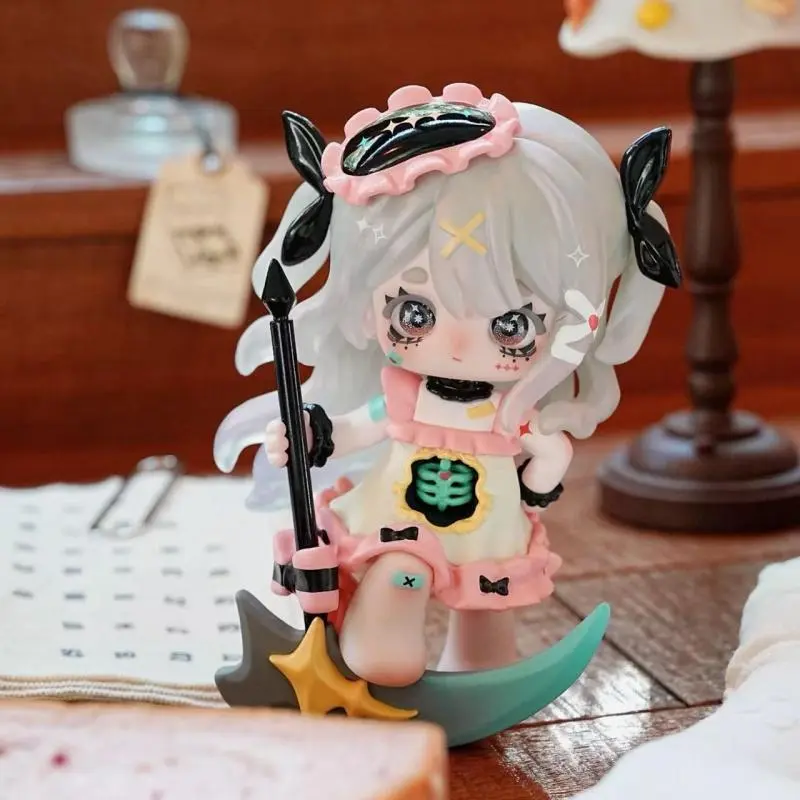 Ninita Witch Apocalypse Collectible  Doll, Kawaii Stuffed Toy, Gift Idea for Girls, New Year Addition to Toy Collections, Random Surprise Set, Sealed Hobby Box, Doll Figurine, Figurine Dolls
