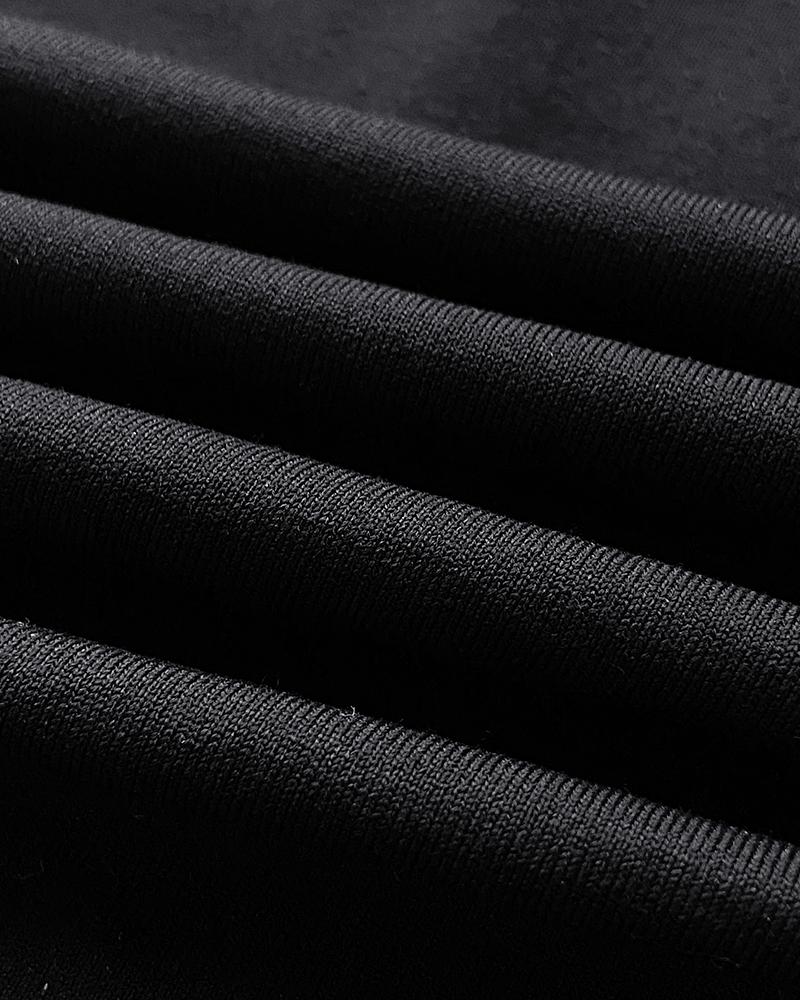 ChicMe Women's Padded Shoulders Sleeveless Cinched Basque Waist Side High Slit Overalls Casual Hollow-out Back Wedding Guest Ruched Jumpsuit ChicMe Women's Padded Shoulders Sleeveless Cinched Basque Waist Side High Slit Overalls Casual Hollow-out Back Wedding Guest Ruched Jumpsuit