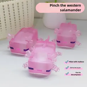 Good mood every day! Maltose axolotl pinching music, plastic slow rebound decompression toy Good mood every day! Maltose axolotl pinching music, plastic slow rebound decompression toy