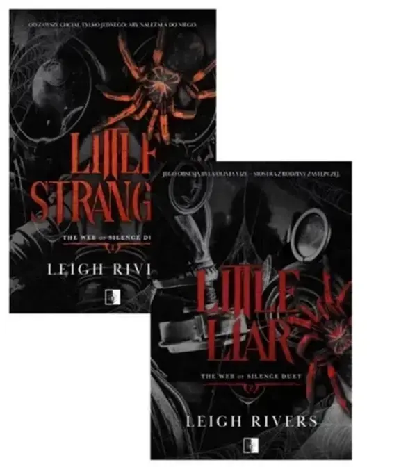 2-Book Set: Gothic Thriller Literature Books Little Stranger and Little Liar by Leigh Rivers, Paperback Edition, Literature Book