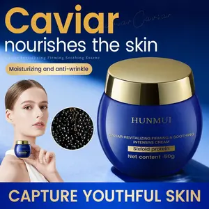 Caviar Collagen Face Cream Deep Moisturizing Hydrating Intensive Firming Smoothing Anti Aging Skincare for Dry and Mature Skin