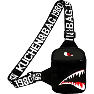 Shoulder Bag Sling Bag Men Women Small Bag Crossbody Bag Casual Phone Chest Bag for Travelling Hiking