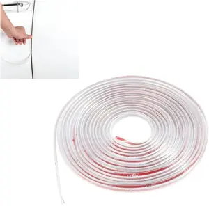 Ft(M) Car Door Edge Protector, AntiCollision Strip, Entry Guard, No Glue Protective Strip, Automotive Trim (Clear)
