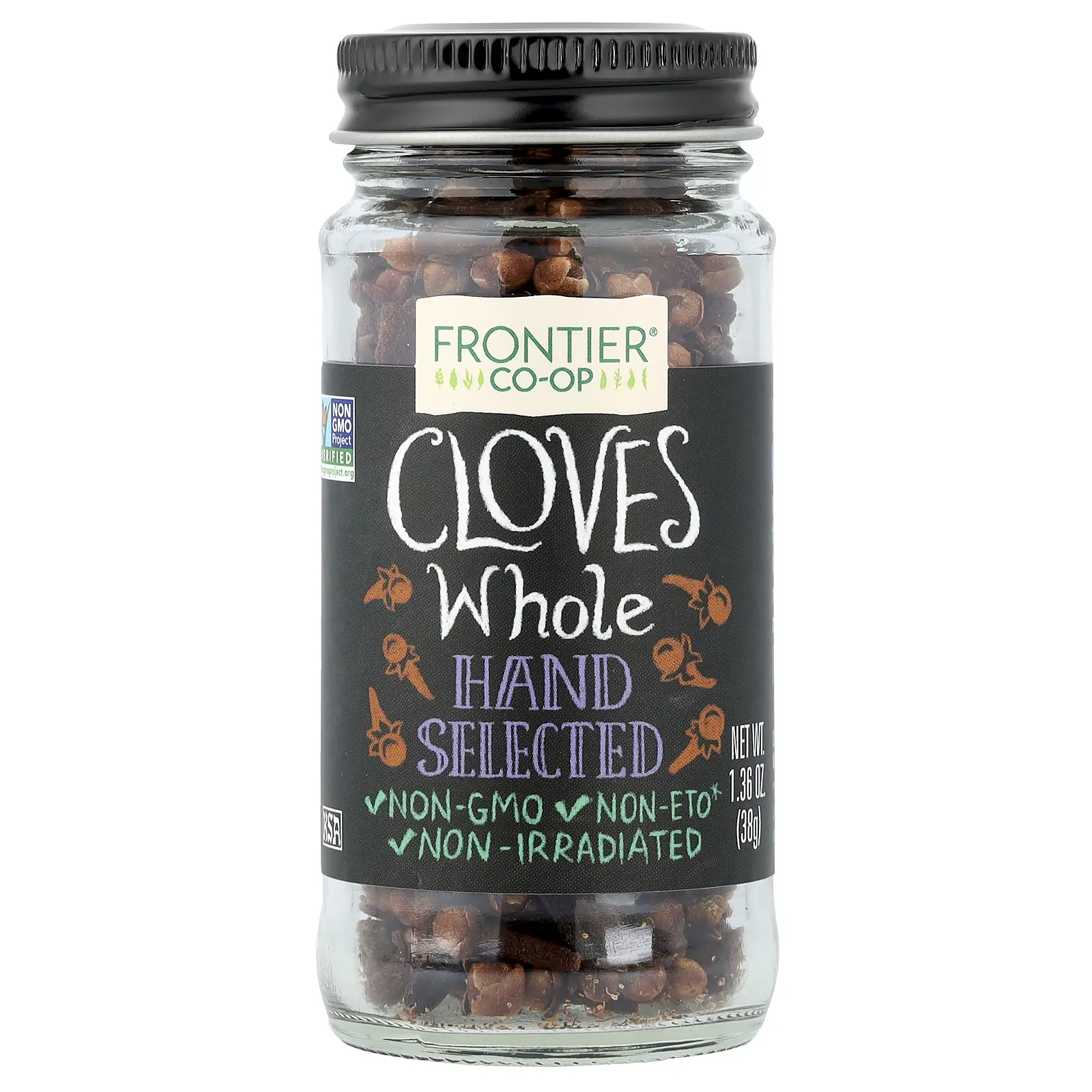 Frontier Co-op Cloves, Whole, 1.36 oz (38 g) Frontier Co-op Cloves, Whole, 1.36 oz (38 g)