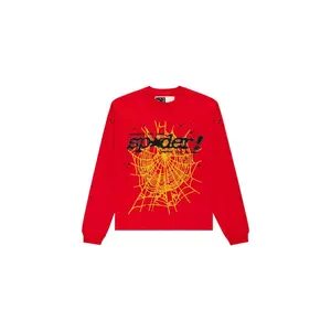 Sp5der Punk V2 Longsleeve Red (men) by StockX