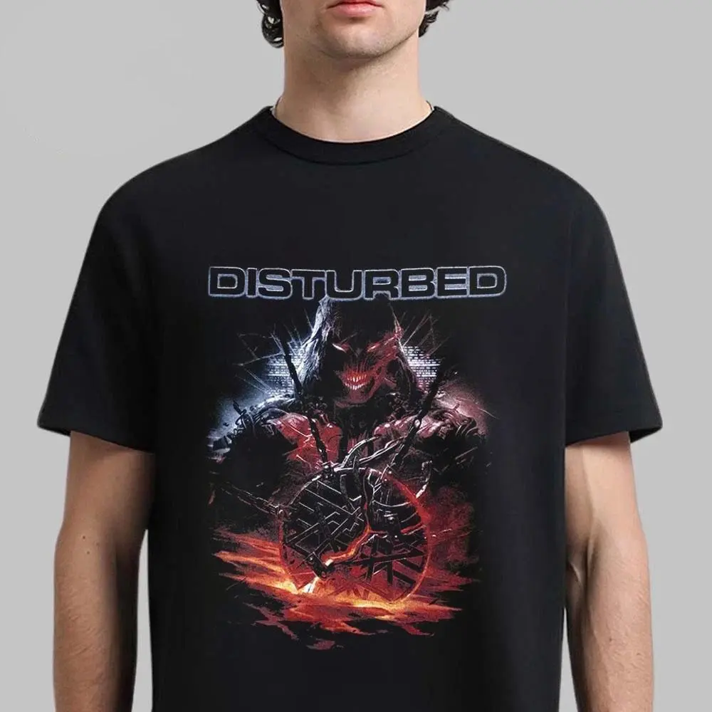 Disturbed European Tour '23 Medallion Official T-Shirt