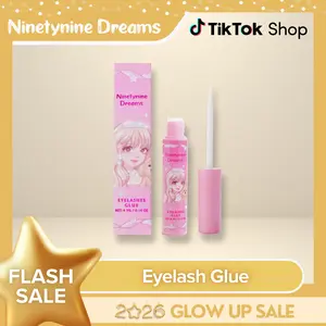 Ninetynine Dreams Eyelash Glue For Everyday Lash Cluster & Strips Latex-Free Sensitive Eye Beginner Friendly Adhesive Lash Glue Daily Cosmetic