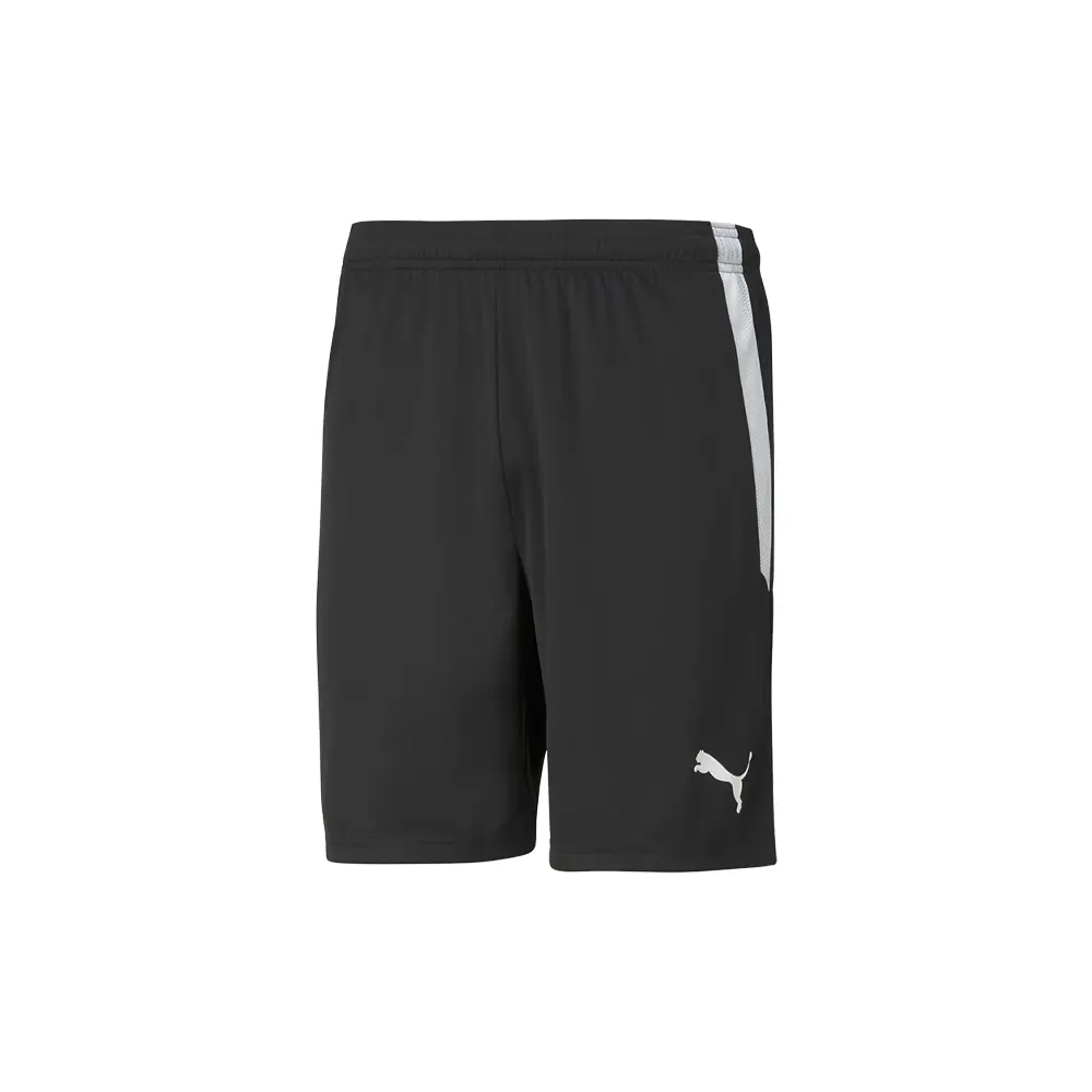 PUMA Mens Teamliga Athletic Shorts Soccer Cleats - Black PUMA Mens Teamliga Athletic Shorts Soccer Cleats - Black