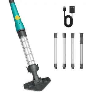 Cordless Handheld Pool Vacuum Cleaner, Powerful Hot Tub Vacuum with 12 Gallons/Min Suction Ideal for Inground Pools, Hot Tubs and Spa