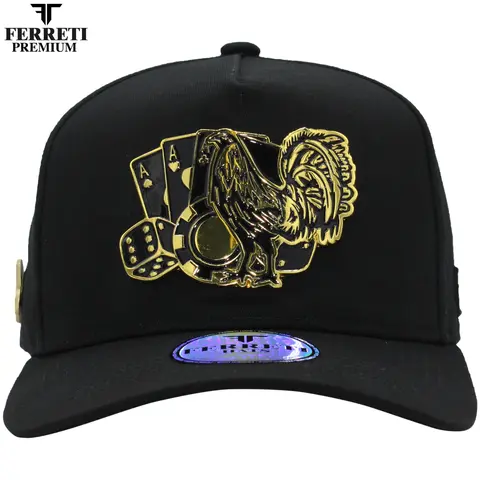 Ferreti Hats PREMIUM FT86 Los 3 Vicios Baseball Cap - Premium Quality