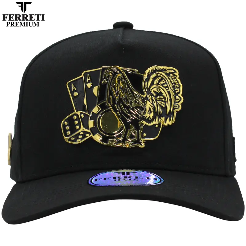 Ferreti Hats PREMIUM FT86 Los 3 Vicios Baseball Cap - Premium Quality