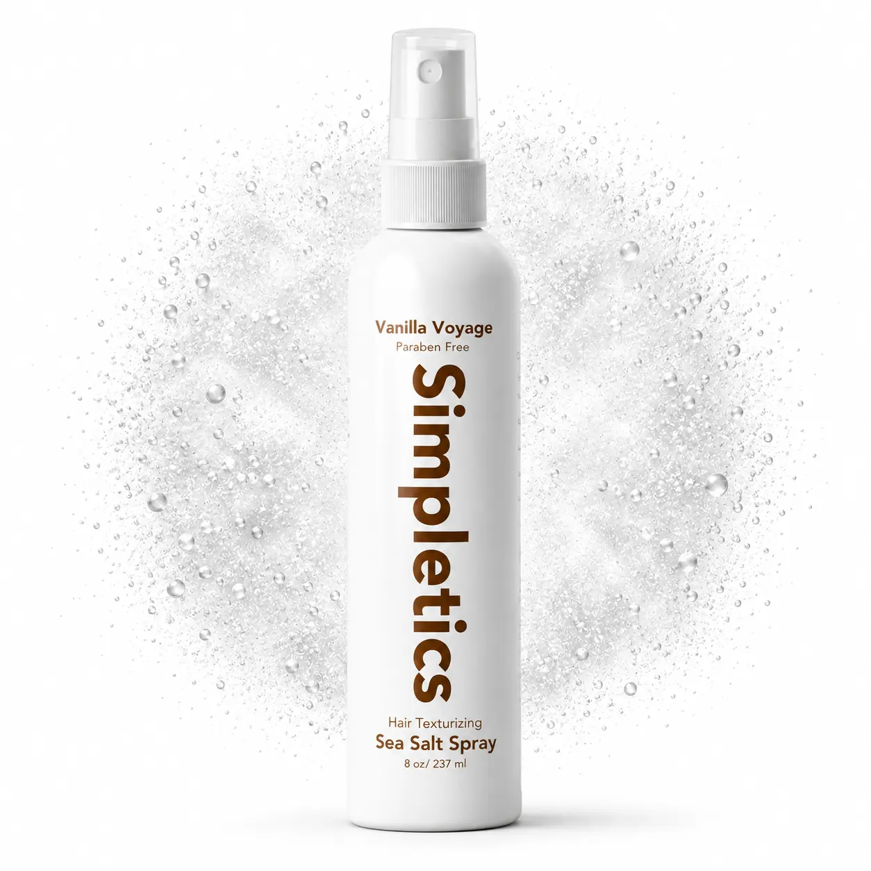 Himalayan Sea Salt Haircare Texture Spray for Straight & Wavy Hair - All Natural, 5-Ingredient, Volumizing, Hydrating, Lightweight Daily Product - Matte Finish for Men & Women
