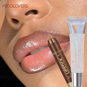 2pcs/Set Lip Liners + Lip Oils for a Long-Lasting, Moisturizing, Hydrating Makeup Look with a Vibrant Matte Finish Lipstick