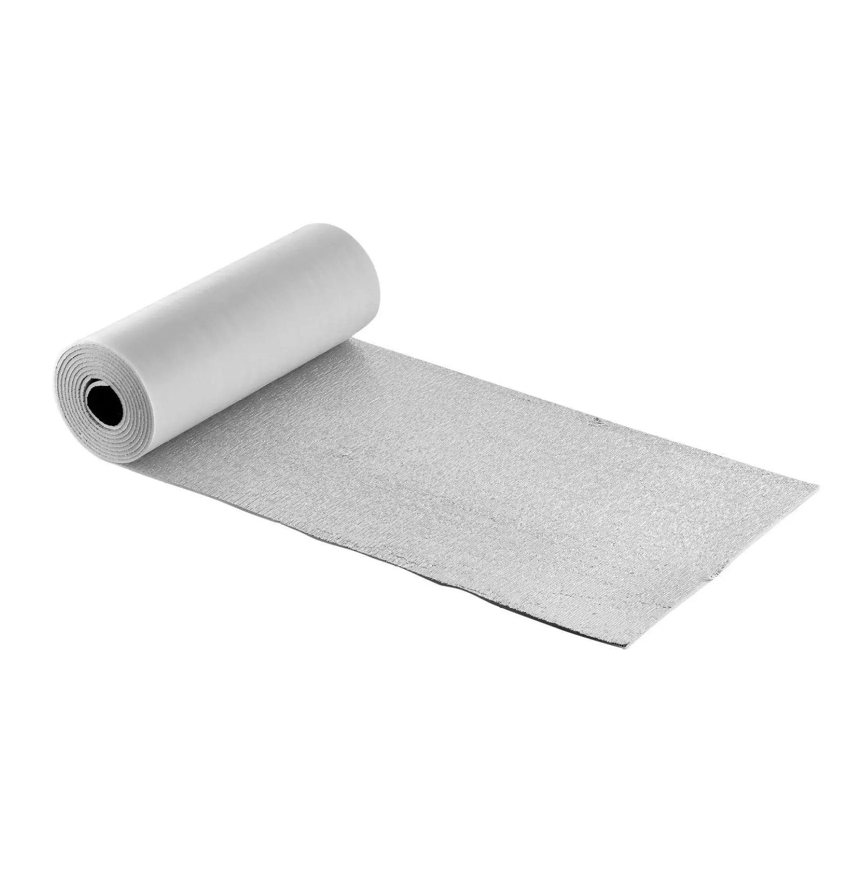 Garage Door Insulation Kit, 2 Car, 6mm Reflective Insulation Roll, 24x18ft - 4 Rolls Aluminum Coated+PE Film 18 ft & 24 inch & 1/4 inch