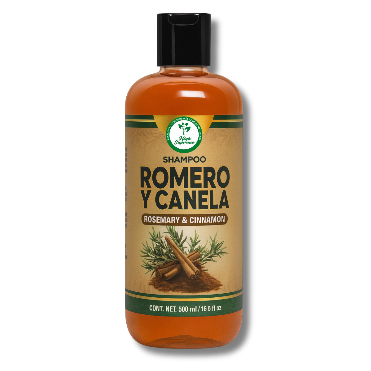 VIRAL Shampoo Romero, Sábila & Canela (Rosemary, Aloe Vera & Cinnamon) – 16.9 fl oz / 500 ml – Premium Nourishing Formula – Nutre y Revitaliza el Cabello – Natural Shine & Strength – For All Hair Types Conditioner Haircare