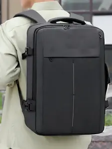 Large Capacity Business Travel Laptop Bag, Expandable Backpack for College Students, Multi-Functional Carry-On Suitcase