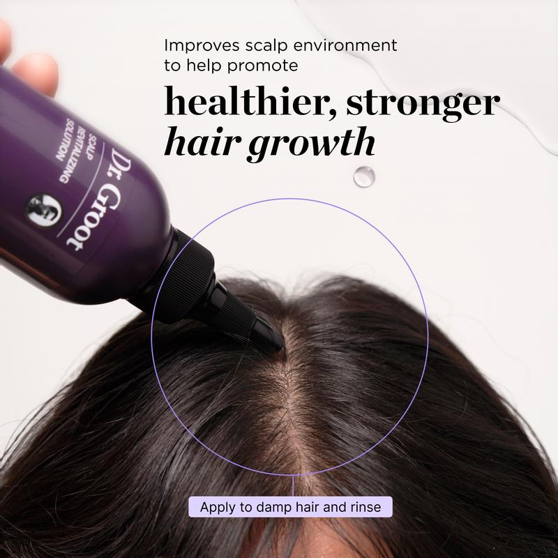 Dr. Groot Hair & Scalp Dynamic Duo Set, Korean Haircare, Hair Thickening, Biotin, Keratin