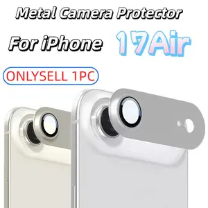 iPhone 17 Air Camera Lens Protector Case, HD Tempered Glass, Durable Metal Frame, Scratch-Resistant Cover, Phone Accessories