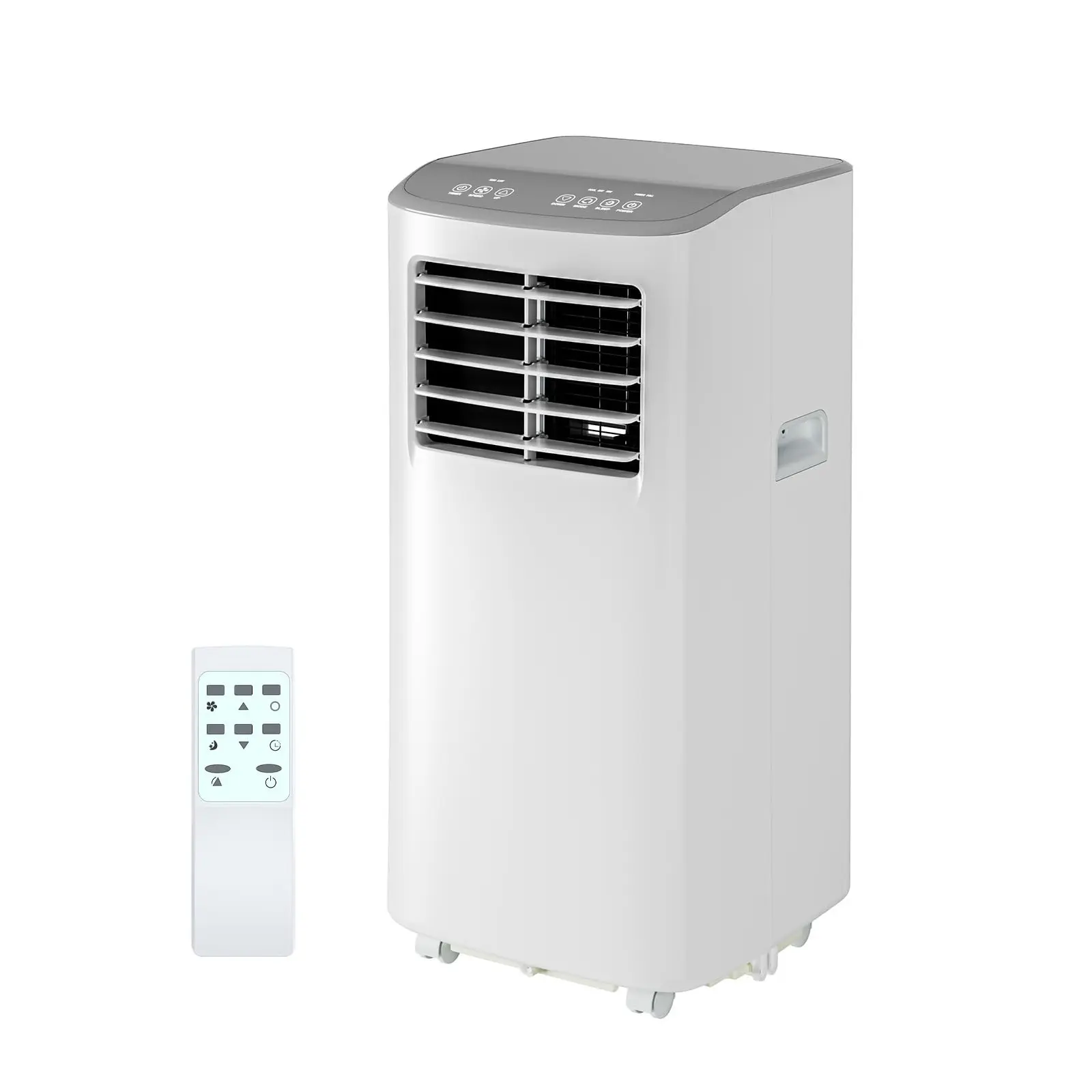 Portable Air Conditioner, 8,000 BTUs Room Air Conditioner, 3-in-1 Cooling AC Portable Air Conditioner with Fan & Dehumidifier, Standing Air Conditioner, Ventless Floor AC