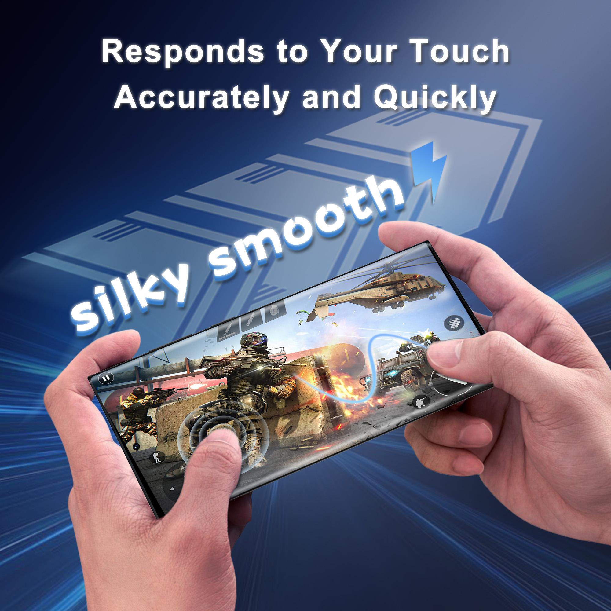 JavoYion 3-Pack Privacy Screen Protector for Samsung Galaxy S22 Ultra [Not Glass], Fingerprint Compatible, Anti Spy,Bubble Free,Scratch-Resistant