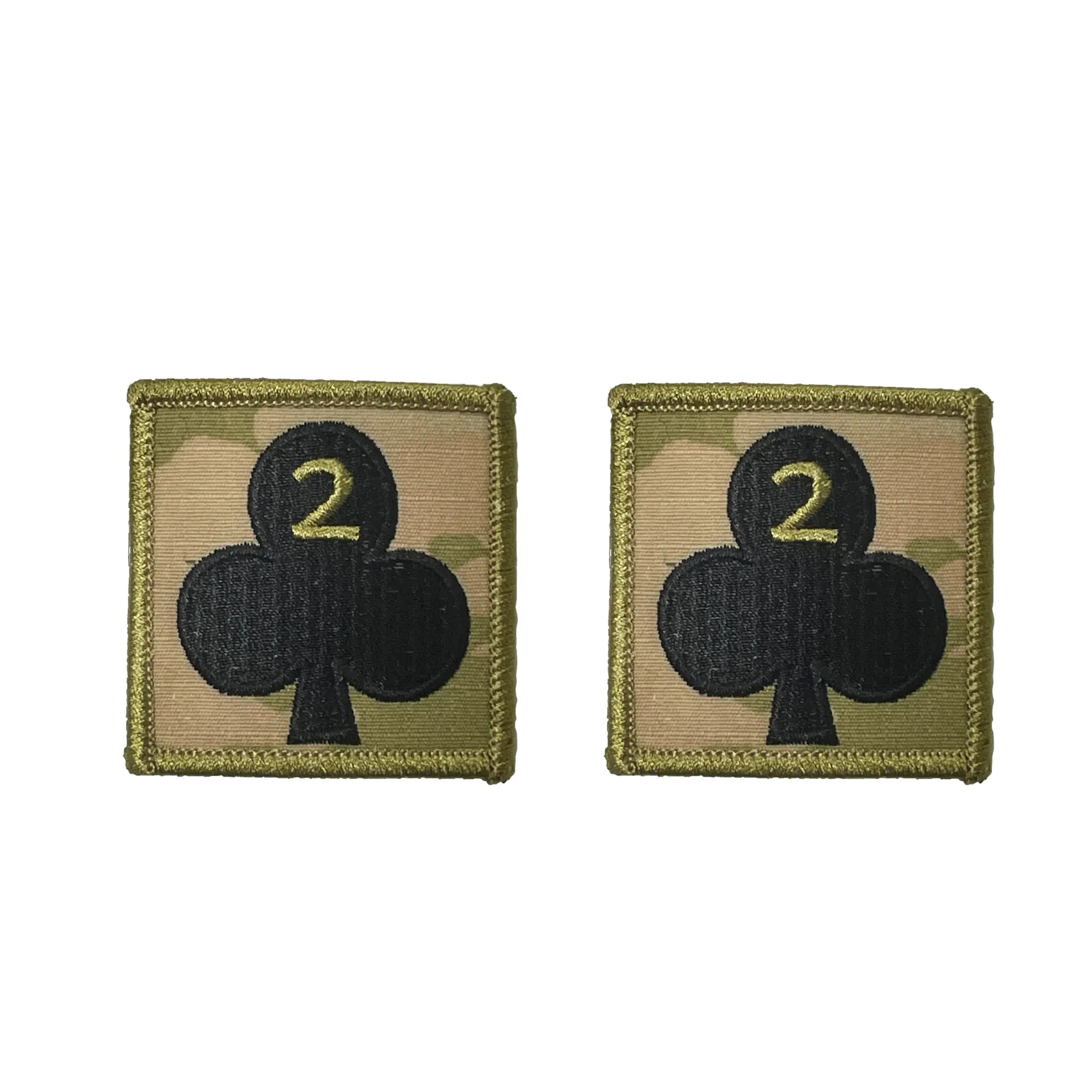 327th Infantry 2nd Battalion #2 Club OCP Helmet Patch