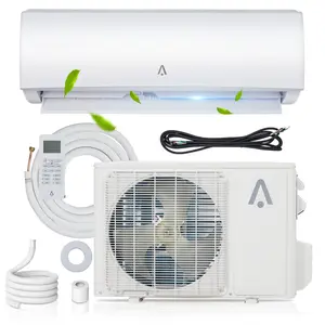 24000 Btus Wifi Enabled Split-System Air Conditioners, R454B 19.5SEER2 230V Inverter Ductless Split AC Unit With Pre-Charged Condenser, Heat Pump & Installation Kit, Covers Up to 1500Sq. Ft
