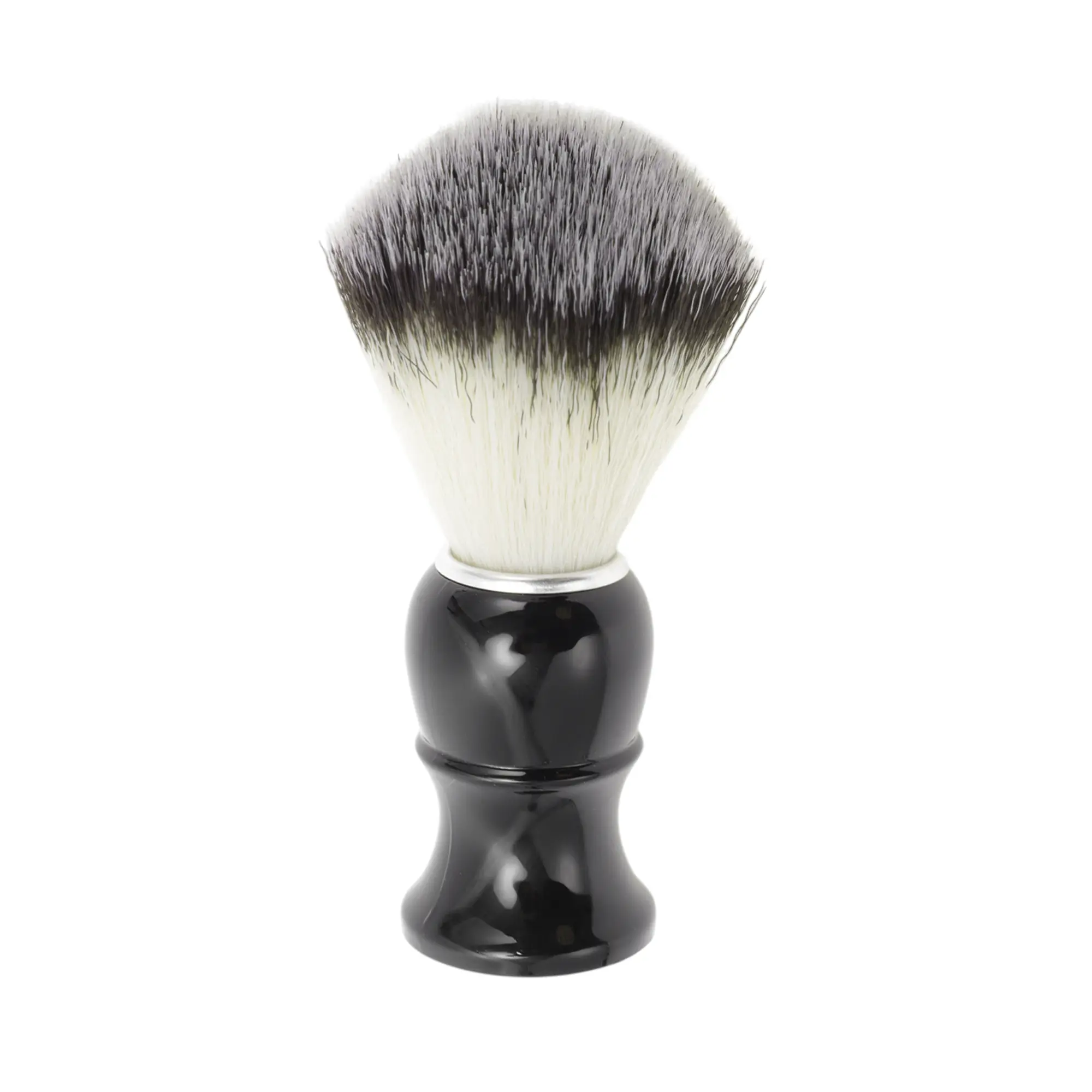 VOCOSTE Durable Shaving Brush for Men Barber Shaving Tool 4.13"x1.3" Black 1 Pc