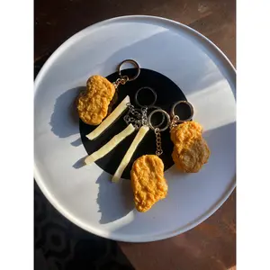 McDonalds Chicken McNugget/French Fry Keychain