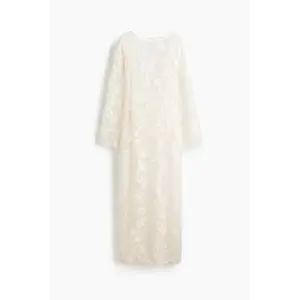 H&M Motif-detail net dress