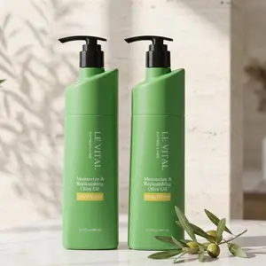 Le Vital Smoothing & Nutritional Shampoo |  Conditioner  13.5fl.oz – Frizz Control, Deep Repair, Lightweight Cream for All Hair Types, pH-Balanced, No Greasy Residue