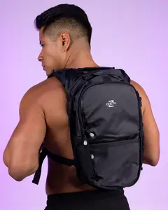 Gen Z Black Hydration Backpack - Perfect for Travel
